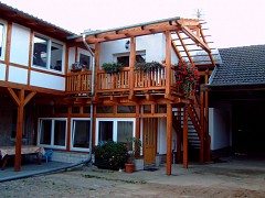 Bauholz - Balkon